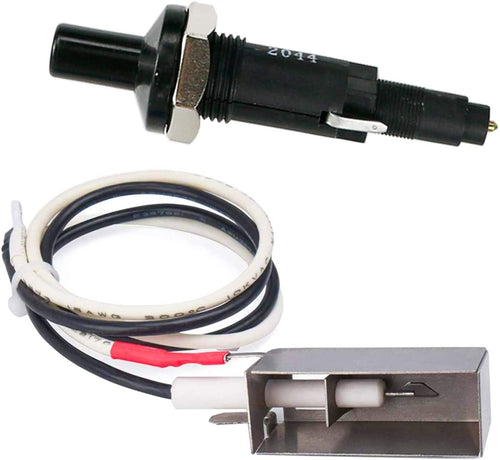 Electrode and Wire Assembly Igniter Kit for Ducane 2-4 Burner Gas Grills, Grill Replacement Parts