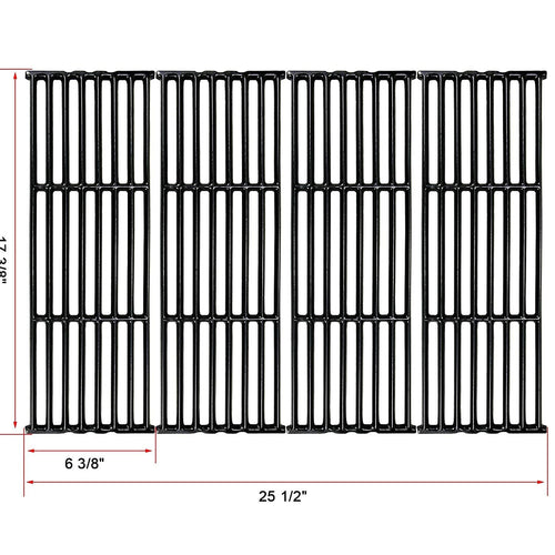 Cooking Grid Grates for Broil King 9625-67, 9625-84, 9625-87, Baron 320, Baron 340, Baron 420, Baron 440, Baron 490 3-4 Burner Gas Grills