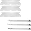 Charmglow 720-0230, 730-0230, 720-0036 etc Gas Grill Parts Kit, BBQ Burners, Heat Plates Set