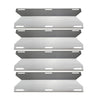 Grill Heat Plates fits Jenn-Air 720-0171, 730-0171, 730-0336, 730-0336B, 730-0336C 3 4 Burner Grills, 4 Pcs Parts 17 3/4'' x 6 3/8''