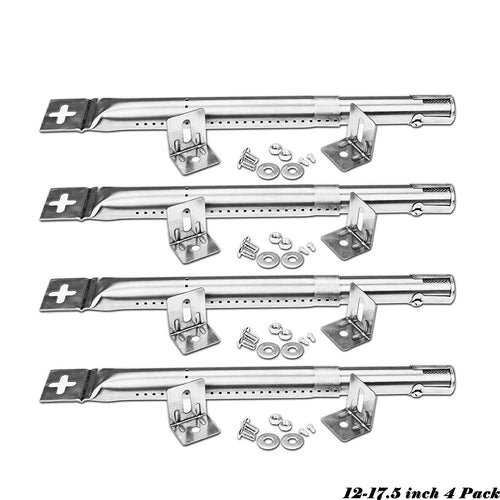 MASTER FORGE 12"-17.5" & 14.09"-20.39" Grill Burners Stainless Steel Replacement Parts
