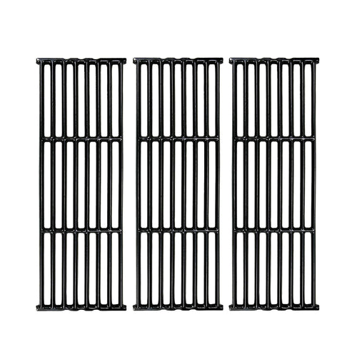 BBQ Cooking Grates 3 PCS Kit 17 3/8" x 19 1/8" for Broil King 3 Burner 9215-54, 9215-57, 9215-64, 9215-66, 9215-67, 9215-52, 9215-53 Grills