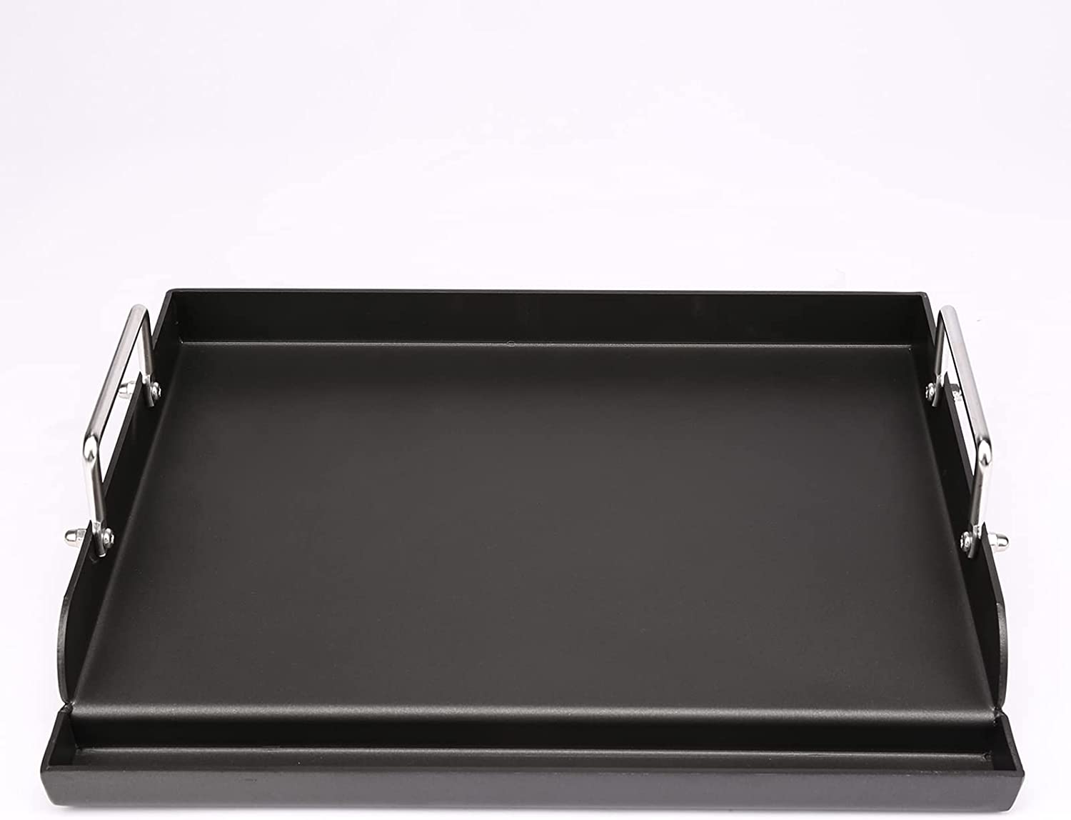 Universal Griddle Flat Top Plate 17 X13” Nonstick Coating Cooking Griddle Pan Fits Weber, Nexgrill, Charbroil, Kenmore Etc Stove/Gas/Charcoal Grills
