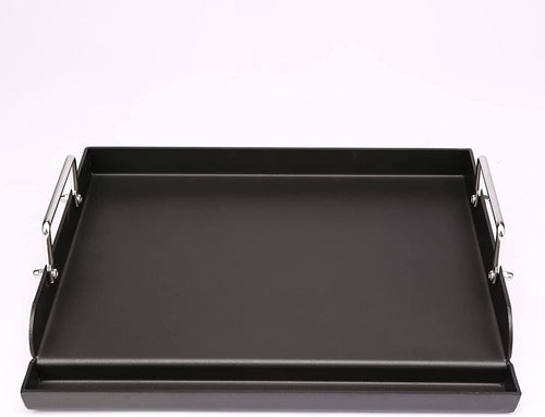 Universal Griddle Flat Top Plate 17" x13” Nonstick Coating Cooking Griddle Pan fits Weber, Nexgrill, Charbroil, Kenmore etc Gas Stove/Gas/Charcoal Electric Grills