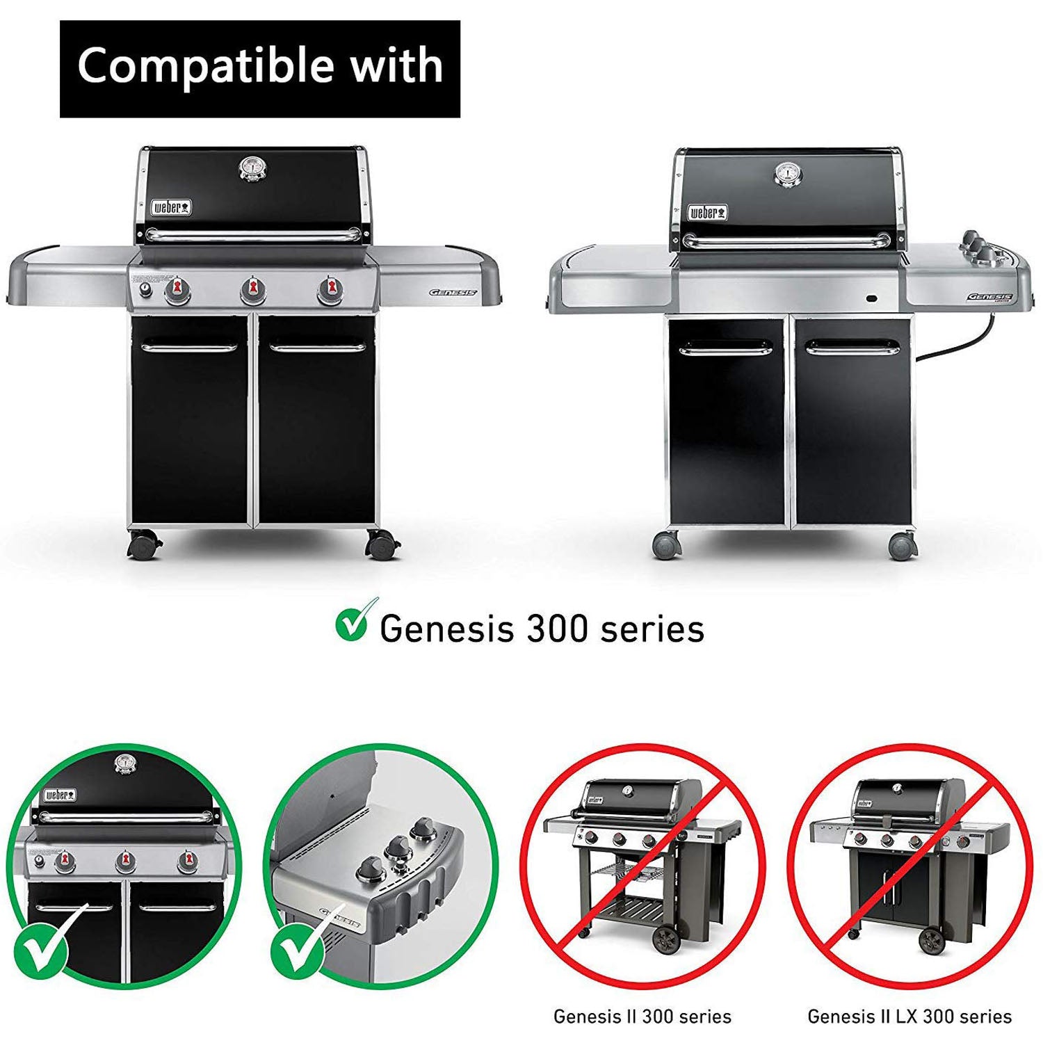 67820 Burner Tube Kit for Weber Genesis 300 Series (2007-2010), Genesis E/S-310, 320 Grill with Side Control, Stainless Steel, 34-1/4 Inch, Part #67722 67820 Burner Tube Kit for Weber Genesis 300 Series (2007-2010), Genesis E/S-310, 320 Grill with Side Control, Stainless Steel, 34-1/4 Inch, Part #67722