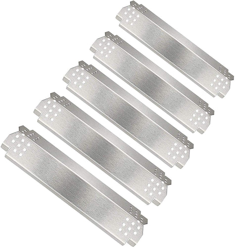 Grill Heat Plates fits Home Depot Nexgrill 720-0882A, 720-0888S, 720-0888N etc, 5 Pcs Kit 14.6 x 4.2 Inch