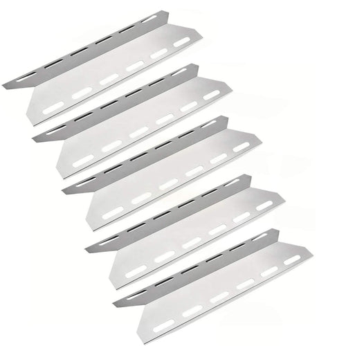 BBQ Heat Plates for Jenn Air 5 Burner 740-0142, 750-0142, 740-0594, 750-0594 Grills, 5 Pack Replacement Parts Kit