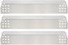 Grill Heat Plates for Nexgrill 720-0737, 720-0825, 720-0925S etc 3 Burner Grills, Stainless Steel Replacement Parts