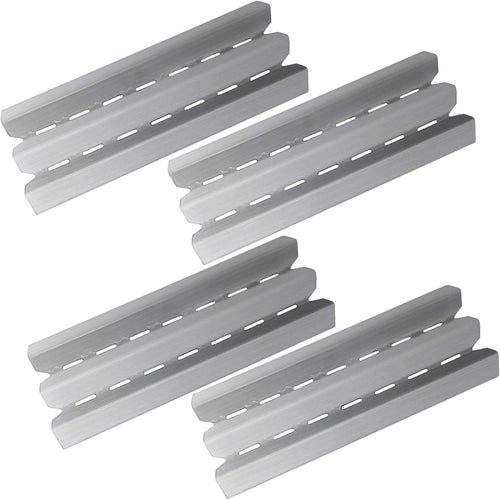 Grill Heat Tent Plates Shield fits Broil-Mate 7020-54, 7020-64, 7120-64, 7122-54, 7122-57 etc Grills, 4 Pcs Kit 15 7/8 x 6''