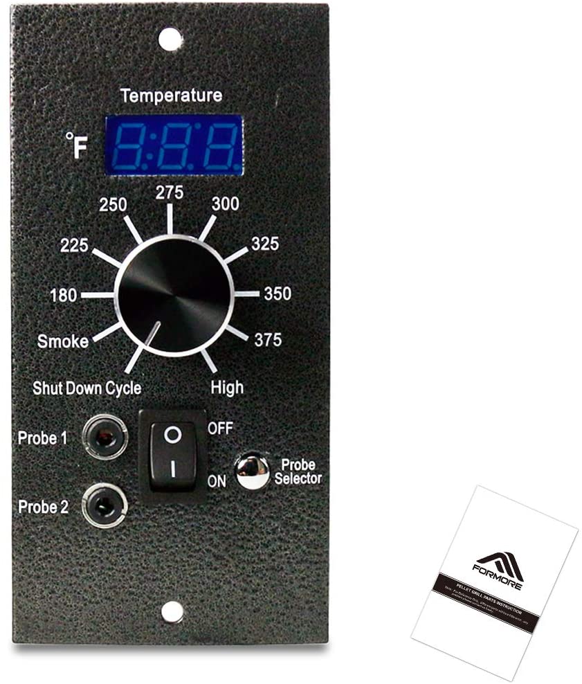 YAOAWE Upgraded Digital Thermostat Controller Kit Replacement for Traeger  Wood Pellet Grills, with RTD Temperature Probe Sensor 