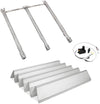 69787 Burner + 7636 Flavor Bars + 7642 Igniter, Weber Spirit 300 Front Knobs Series Replacement Parts Kit
