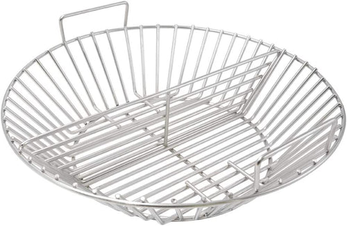 Kamado Ceramic Grill Charcoal Ash Basket fits Kamado Joe Big Joe and other 24 Inch Ceramic Grills