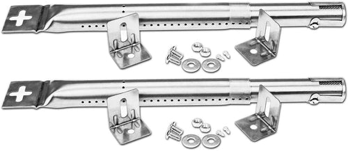 Grill Burner Adjustable 12-17.5 inch for Master Forge, Perfect Flame, Uniflame, Lowes and Other Gas Grills