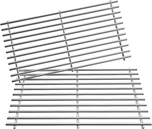 Stainless Steel Cooking Grid Grates Kit for KitchenAid 720-0864 2 Burner Gas Grill, Grill Replacement Parts