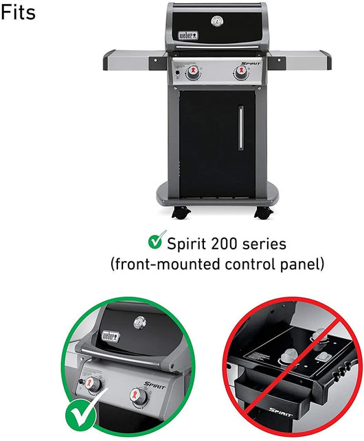Griglia Di Cottura In Ghisa Per Barbecue Weber Spirit E Genesis, Ricambio Compatibile Con Modelli 2007-2017, Dimensioni 30x44 Cm