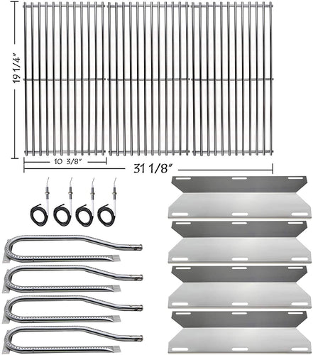 Repair Kit for Jenn Air & Nexgrill 730-0337, 720-0586 Gas Grill Repair kit, Burners, Heat Plates, Grates and Igniters Set