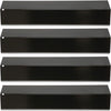Grill Heat Plates fits Master Forge E3518-LPG, E3518-LP, 67087 etc Grills,  4Pcs Parts Kit 15 3/8 x 3 15/16''