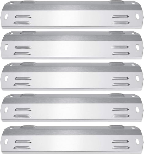 Grill Heat Tent Shield Plates fits 4 Burner Dyna Glo Grills, 5 Pcs Kit for DGA480BSN, DGA480BSP, DGF486GRP, DGF486GRP-D Model