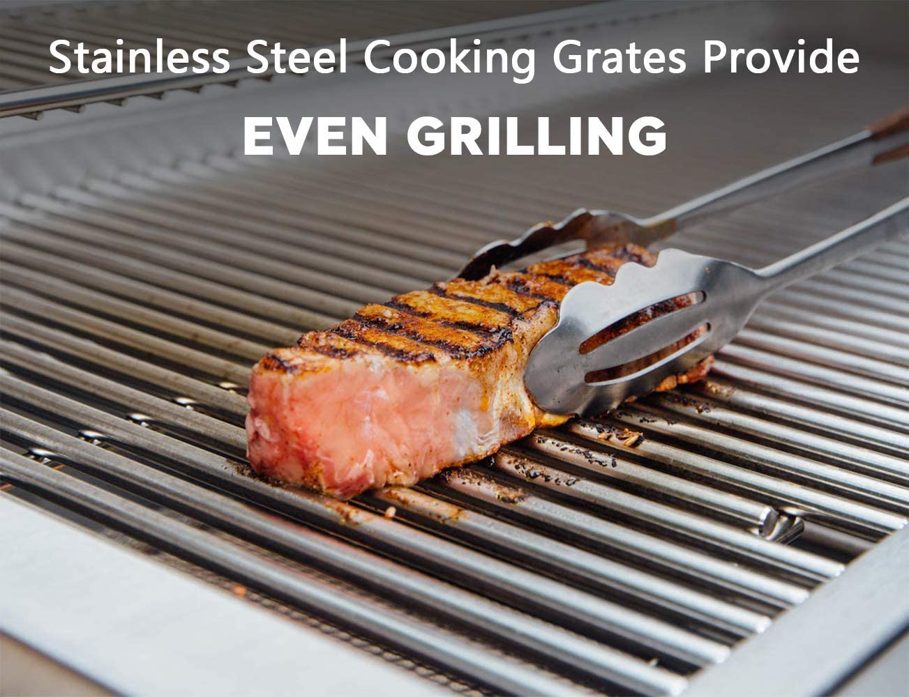 Grill-Heizplatten Für Weber Summit 600 Serie – 5 Stück, Edelstahl, 45,7 X 4,3 Cm