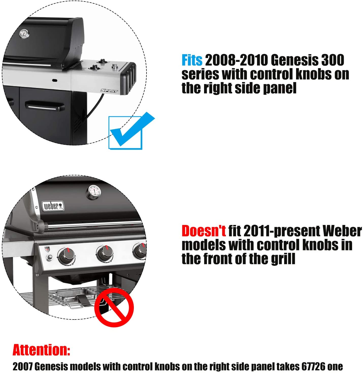 Griglie In Ghisa Per Weber Genesis 300 – Set 2 Pezzi 19,5 X 12,9 – Ricambio E-310, E-320, S-330
