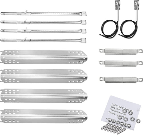 Grill Parts Kit for Char-Broil 4 Burner 463433016, 466433016 Gas Grills