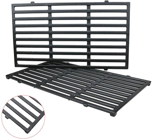 17.5" 7637 Cast Iron Cooking Grates Replacement for Weber Spirit 200, Spirit E-210, E-220, Spirit S-210, S-220 Series Gas Grills with Up Front Control