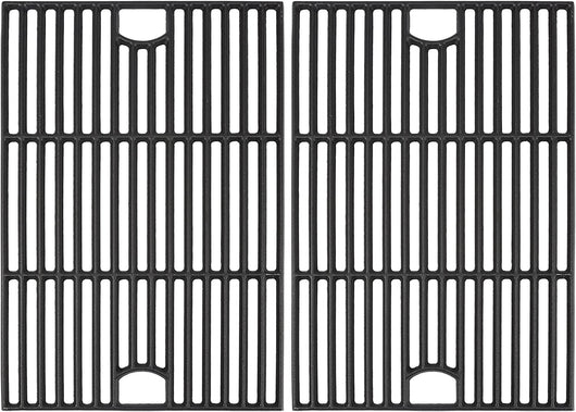 Cast Iron Cooking Grates for Pit Boss Memphis Pbmemu1 4-1 Grills, 17'' x 11'' x 2 Pcs Kit