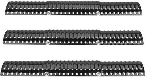 Adjustable Heat Plates 3 Pack from 12 to 30 inch/30.5 to 76.2 cm for most Gas Grills