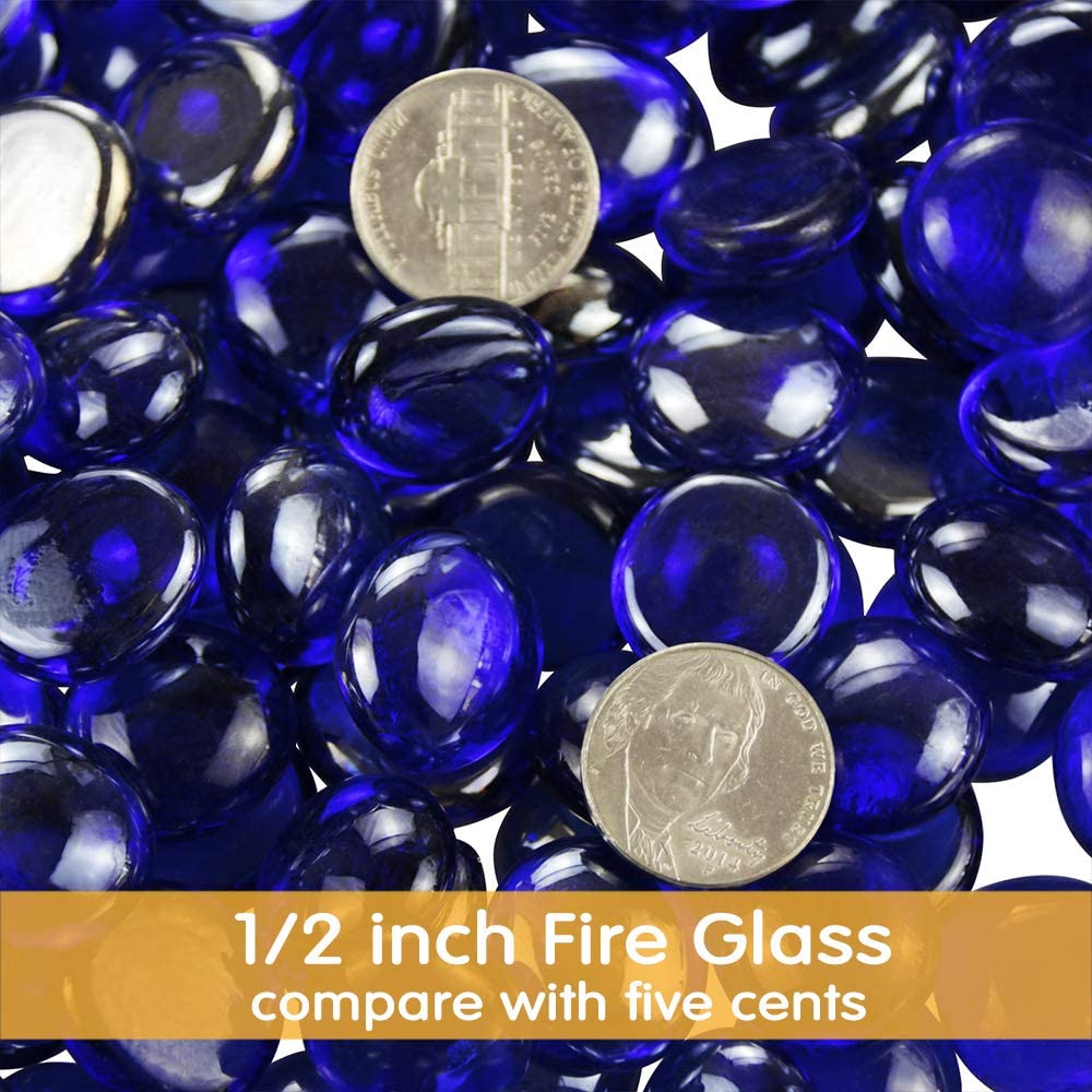 1/2'' Patio Heaters Blue Fire Beads Glass Reflective Tempered Fire Bea –  GrillPartsReplacement - Online BBQ Parts Retailer