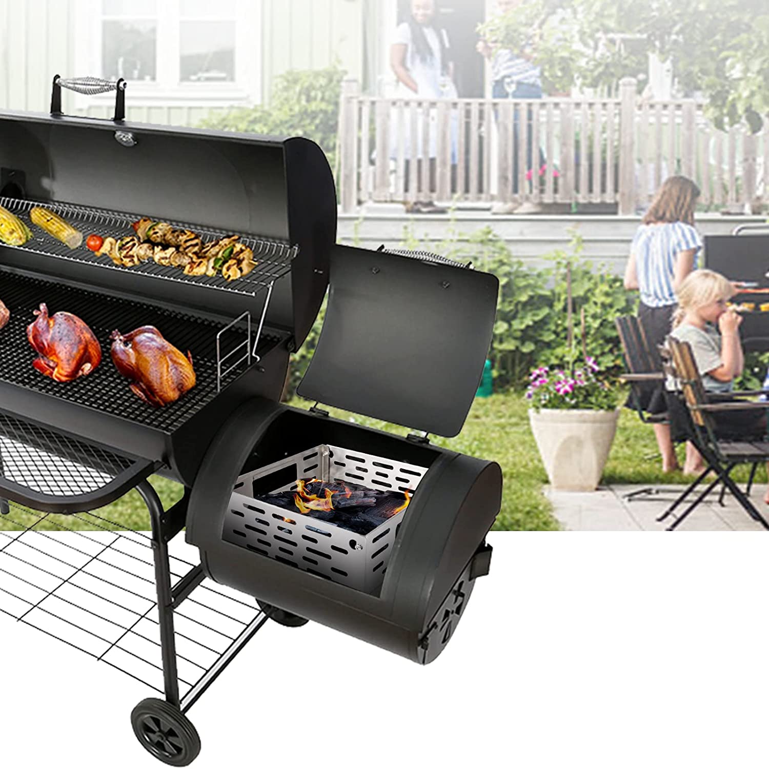 Smoker Box For Gas Grilling Pasimy 12