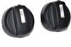 Weber 91332 2PK Control Knobs with Side Mounted Controls for Spirit E-210 LP (2009-2012)