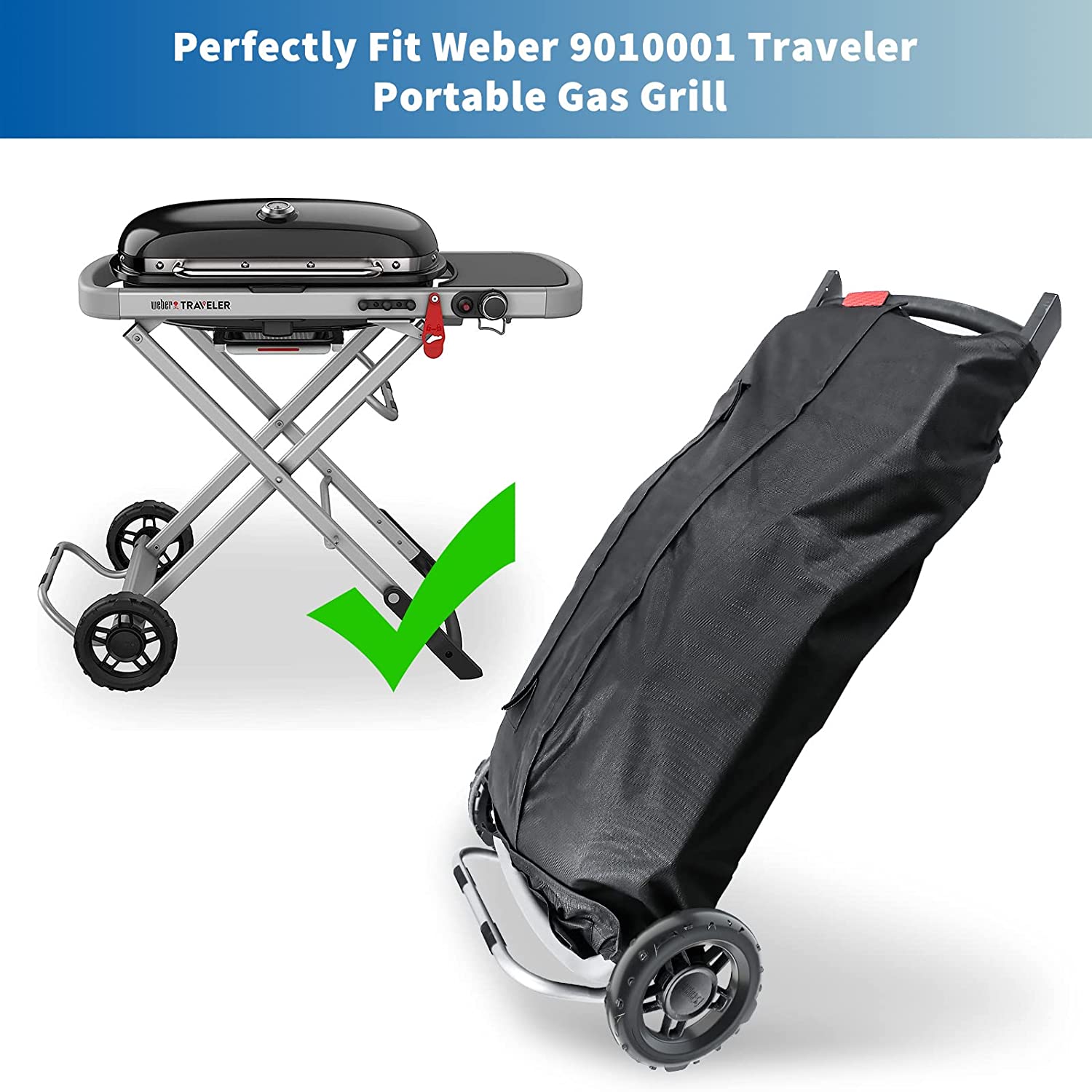 Weber Housse barbecue pour Traveler Compact pas cher Weber Housse barbecue pour Traveler Compact pas cher