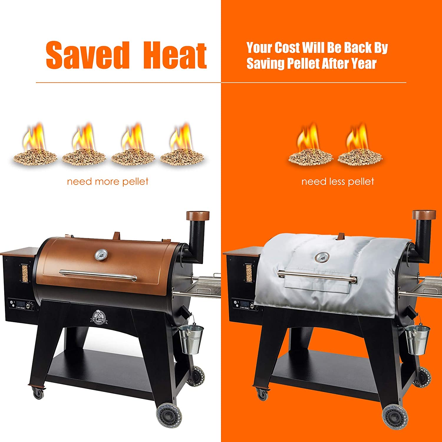 Onyx Combo Grill Cover Pit Boss Grills Pit Boss Insulated