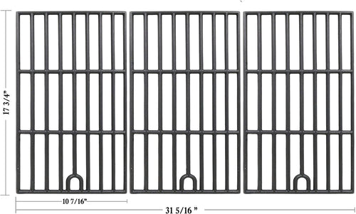 Grill Grates for Char-Griller 2190, 2175 Charcoal Grill 17 3/4 X 31 5/16''