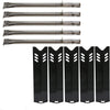 BBQ Repair Kit fits 4 Burner Dyna Glo DGB494SPB, DGB495SDP, DGB495SDP-D, DGF493BNP, DGB495SPB Gas Grills, Burner and Heat Plate