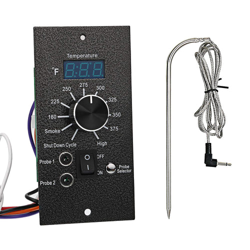 Digital Thermostat Control Kit with High Temperature Meat Probe for Traeger Bac365 Pro Series Pro 20/ 22/ 34 Wood Pellet Grills, Replacement Parts