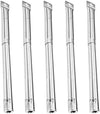 Universal BBQ Burners Replacement Parts Stainless Steel 12-17.5 inch Adjustable Tube Burner for Master Forge, Perfect Flame, Uniflame, Lowes, 5Pack