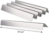 5 Pk Stainless Steel Weber 65935, 7539, 9938 7540 24.5" Flavorizer Bars for Weber Genesis 300 E310, E320, S310, S320 (with Side Control Panel)