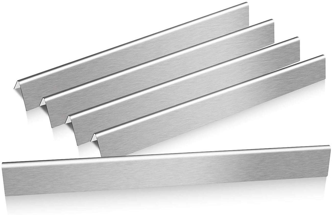 onlyfire Barre Flavorizer in Acciaio Inox, Flavorizer Barre per Weber Genesis II 300 (5 Pezzi onlyfire Barre Flavorizer in Acciaio Inox, Flavorizer Barre per Weber Genesis II 300 (5 Pezzi
