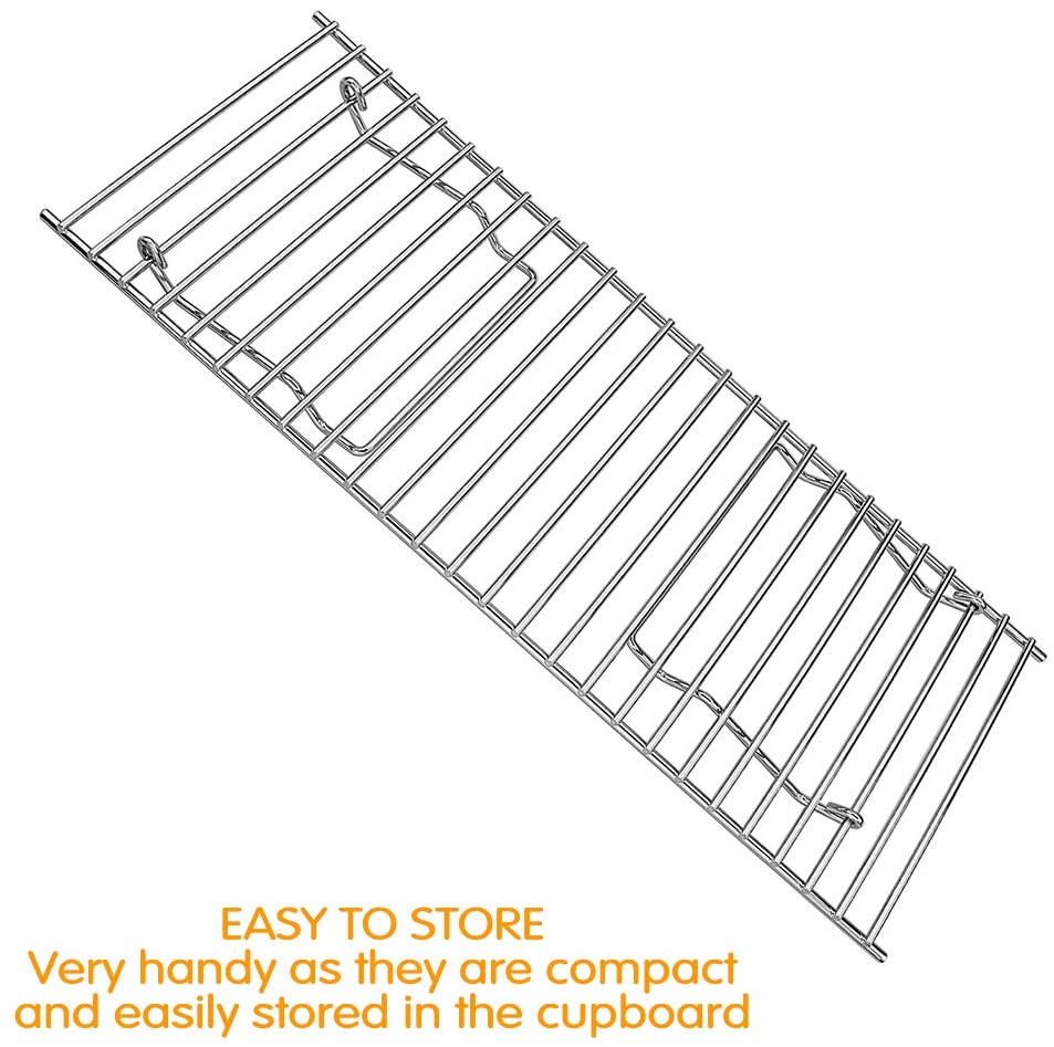 Base Grill Rack Universal 19 x 6.5 x 4.5'' Grill Rack for Gas, Charcoal, Wood Pellet G ...