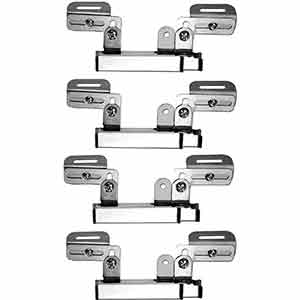 Grill Crossover Tubes 4 Pcs Kit Adjust 4 to 7.5'' for Members Mark GR3055-014684 GR2071001-MM-00 GR3055-14684 Gas Grills